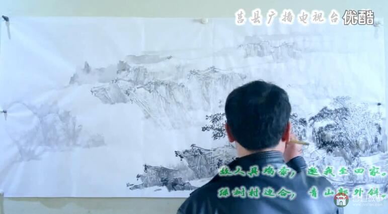 日照莒縣畫家高貴國(guó):在畫子里栽樹！