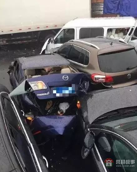 行車記錄儀視頻曝光！滬蓉高速25車連環(huán)相撞原因找到了