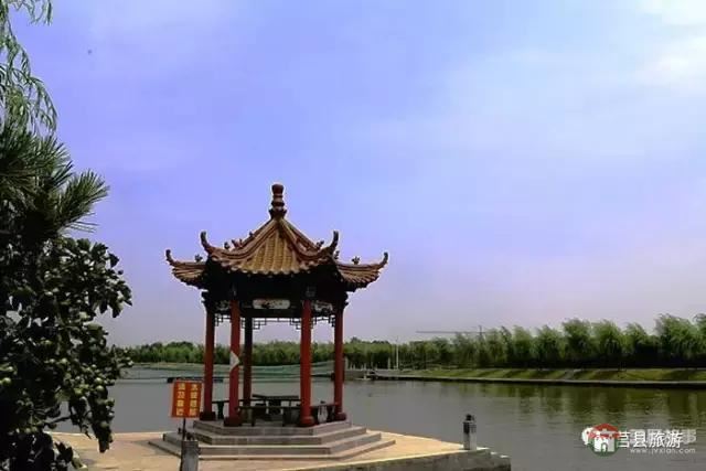 杭州的西湖，莒縣的西湖煙雨