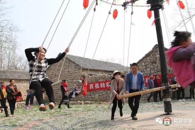 省級非遺文化之莒縣轉(zhuǎn)秋千會